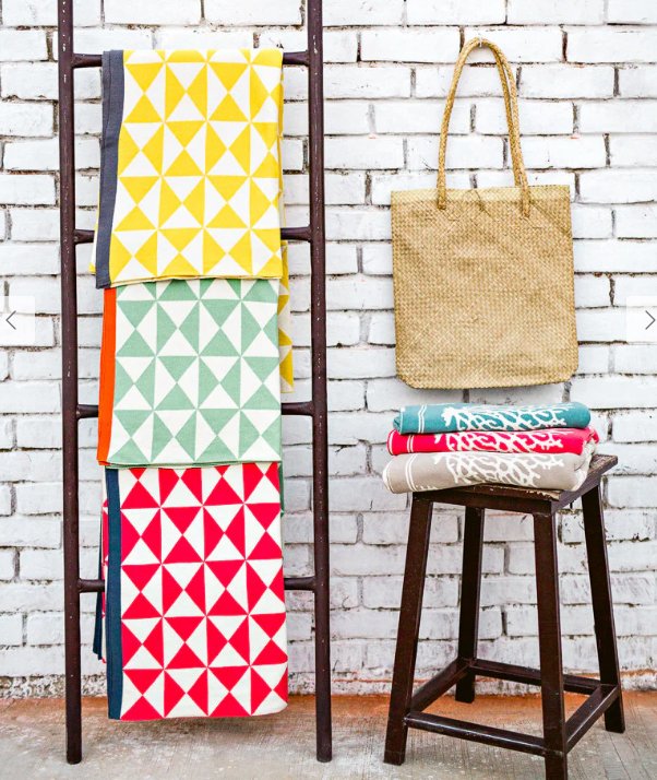 Windfarm Cotton Knit Throw Blanket  | 100% Combed Cotton