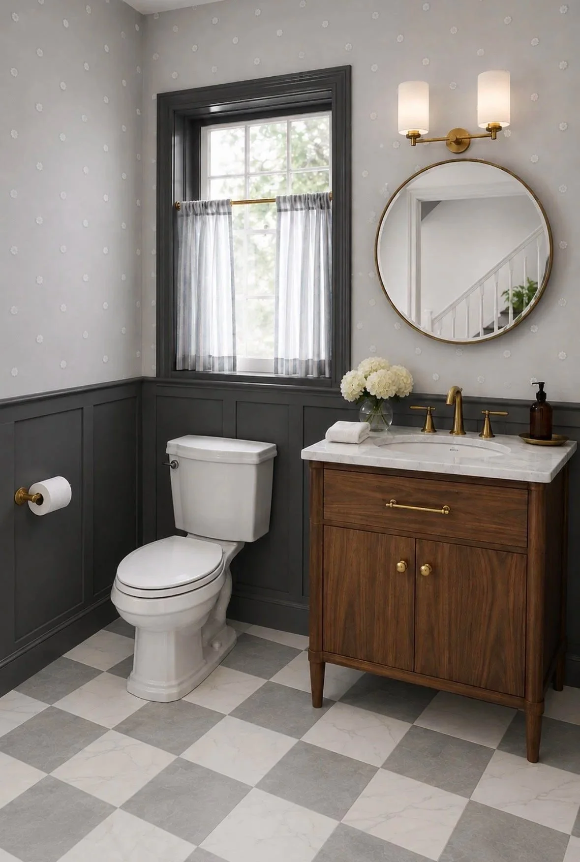 Hudson Valley Tradition Powder Room