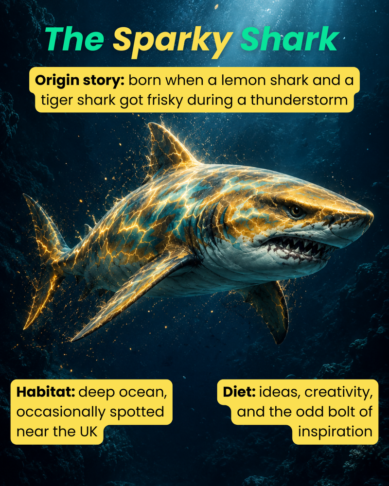 Sparky Shark Marketing has survived the first year!