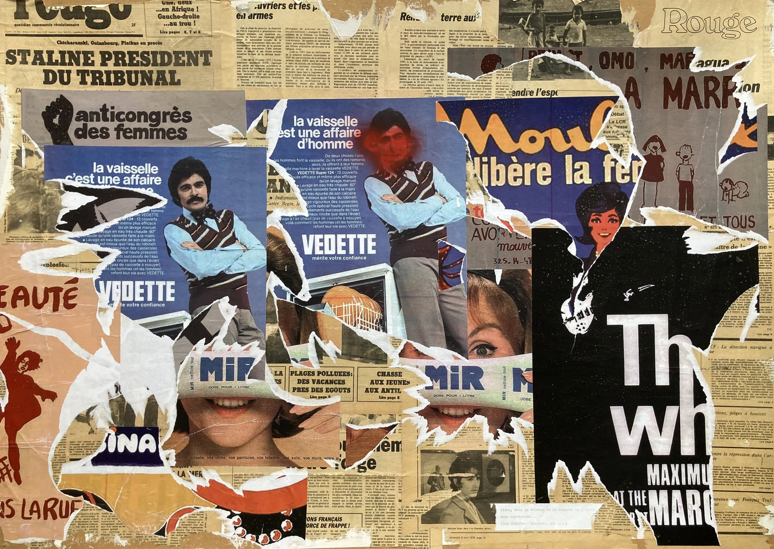 Les Fantômes Modernes Mai 2020 (135 x 97 cm) 