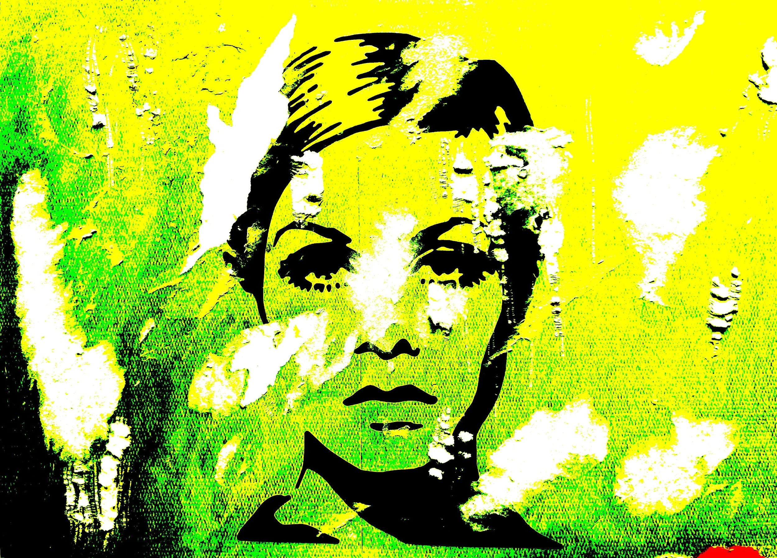 Variations Pop :  Twiggy #02 (Carte postale)