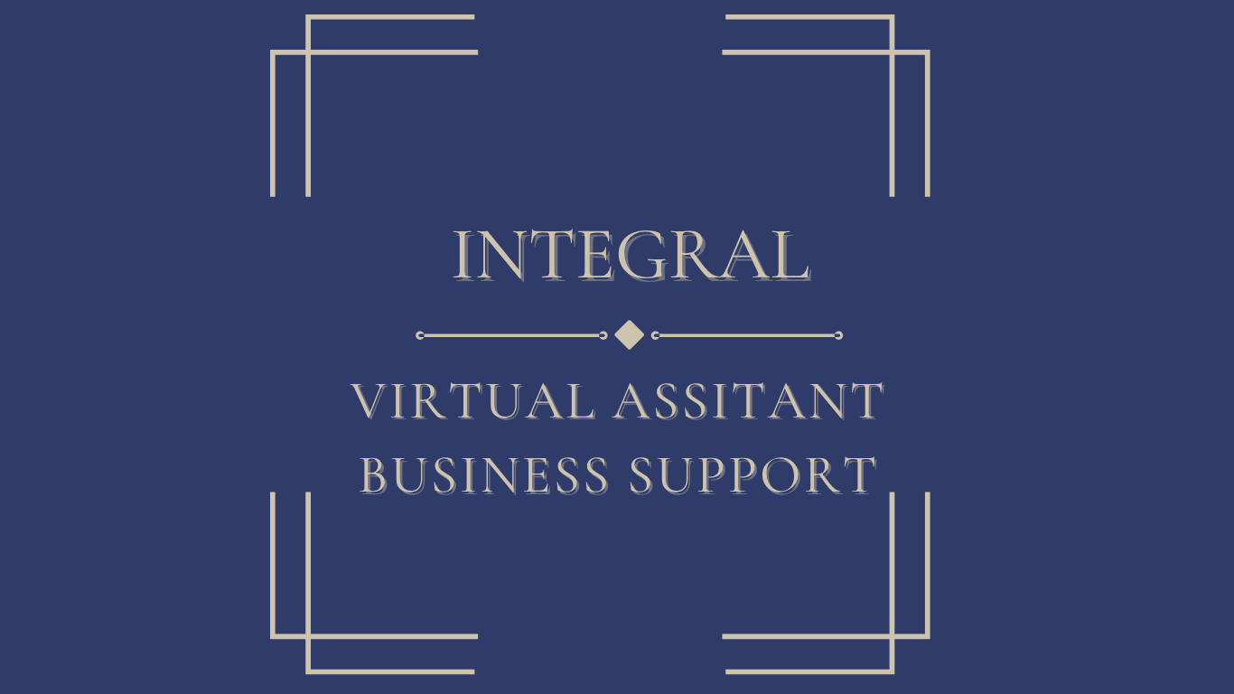 Virtual Assistant & Business Support Logo for Integral VA