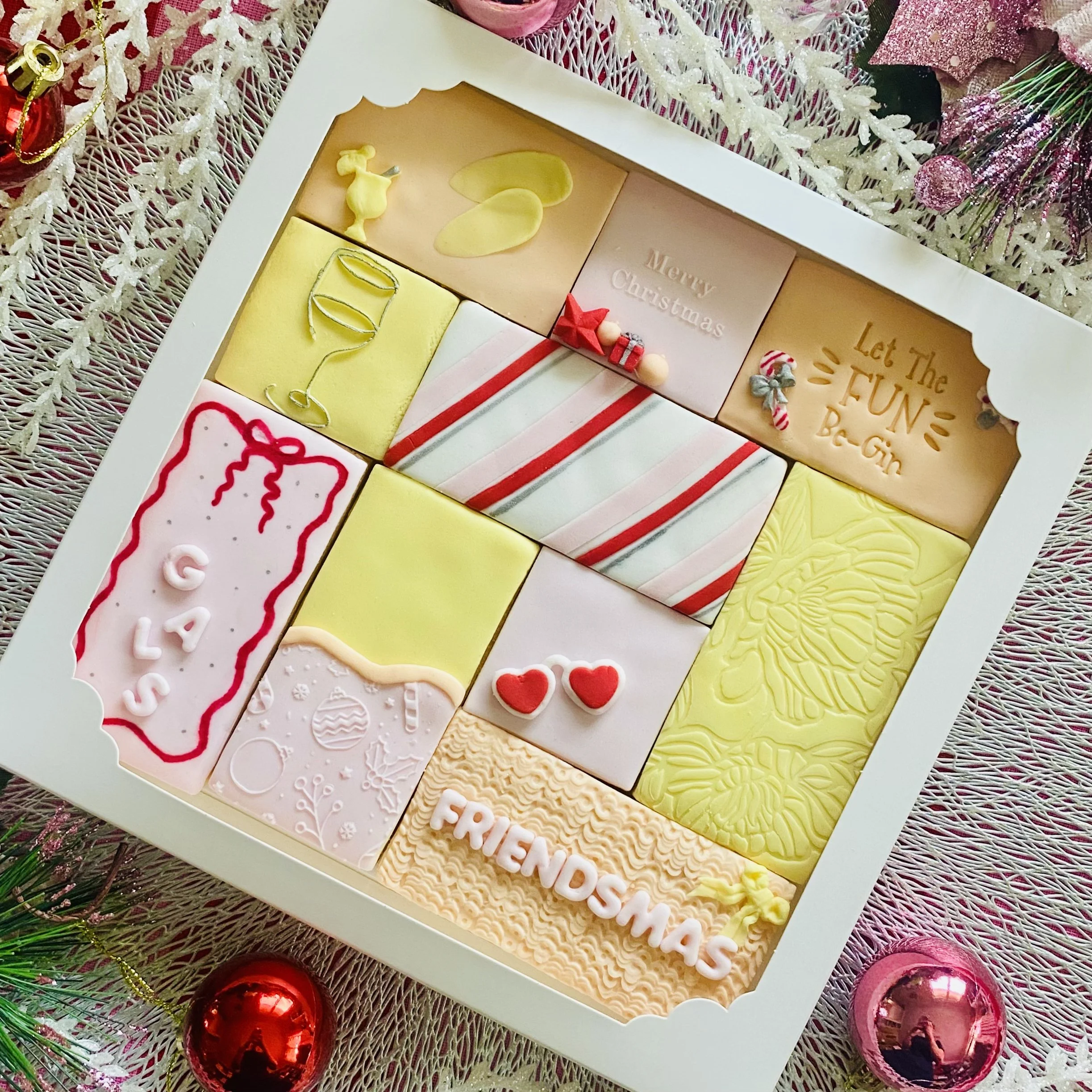 Friendsmas Christmas Cookie Platter