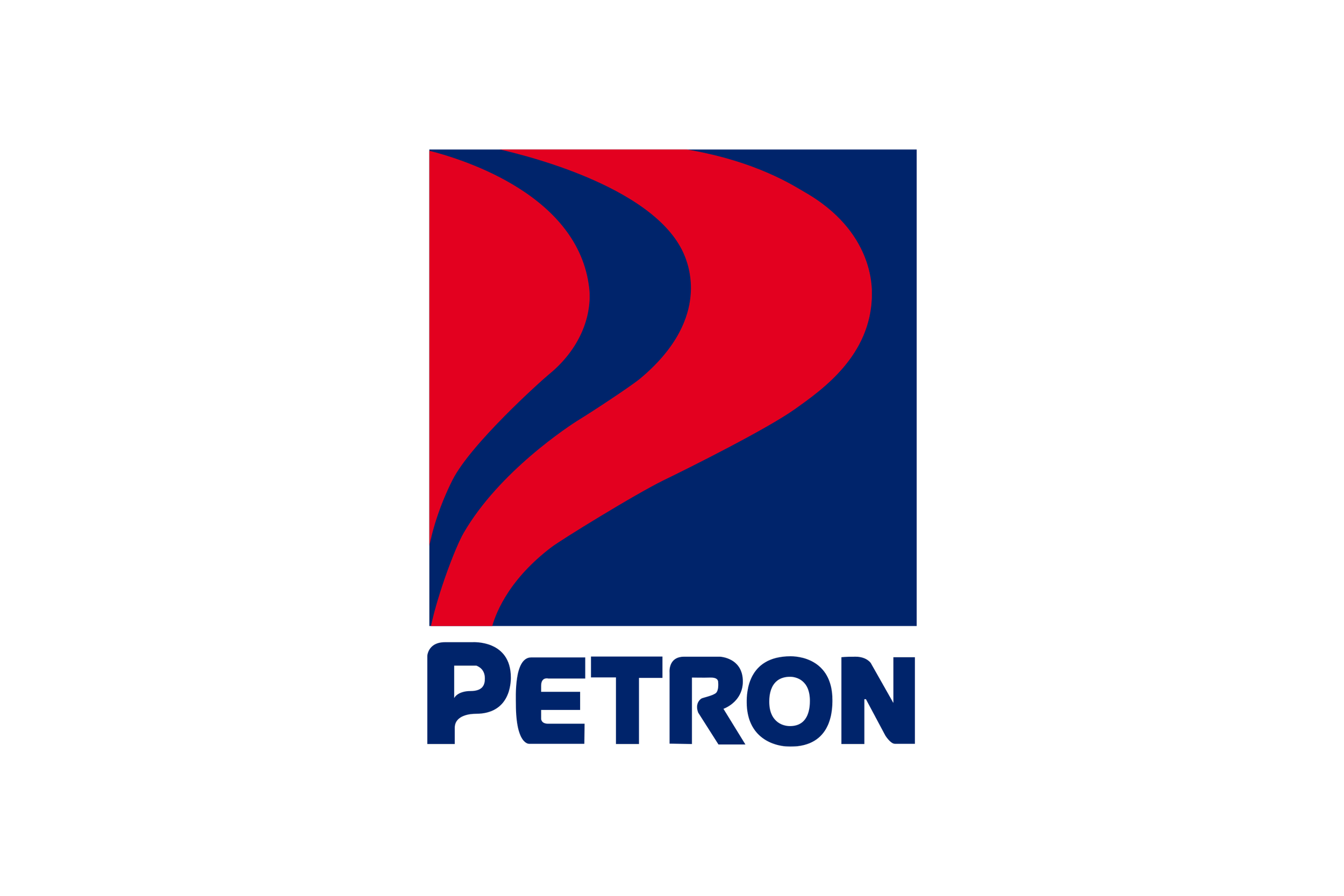 Petron logo featuring a stylized red and blue 'P' in a square with the word 'PETRON' below.