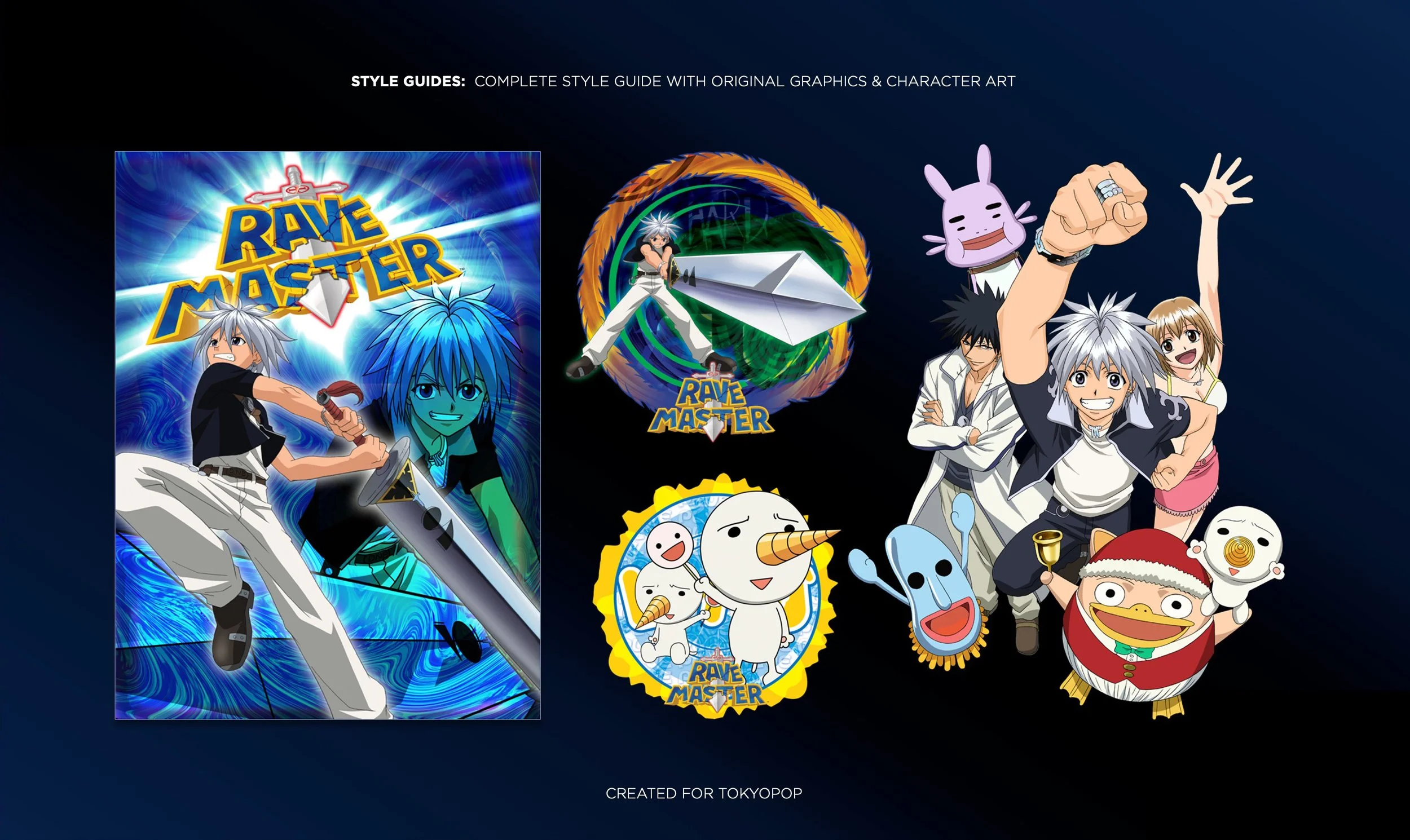 Style Guide with Character Art