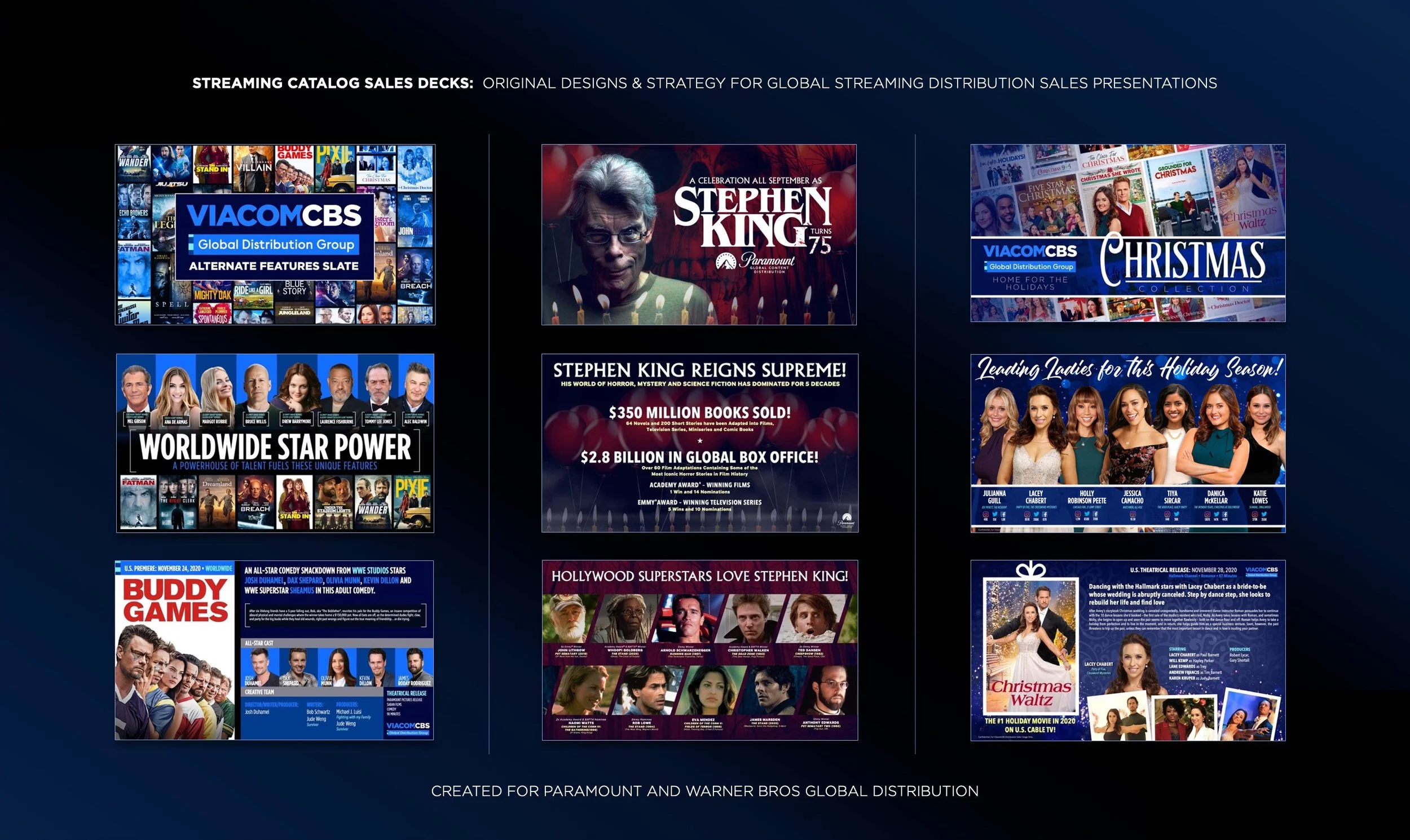 Streaming Catalog Sales Decks