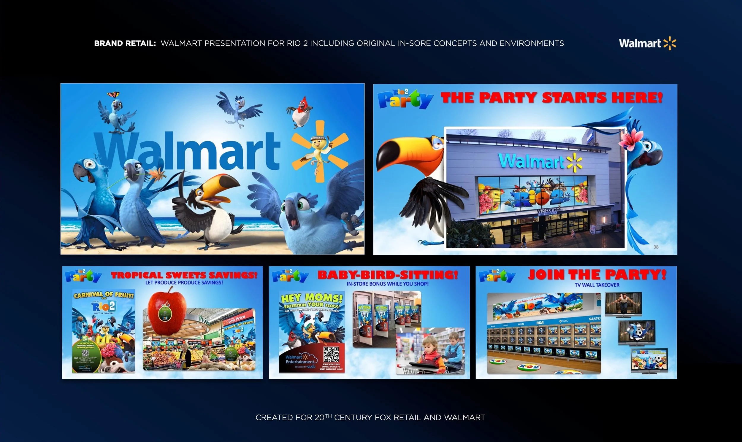 Walmart Rio 2 In-Store Retail Concepts
