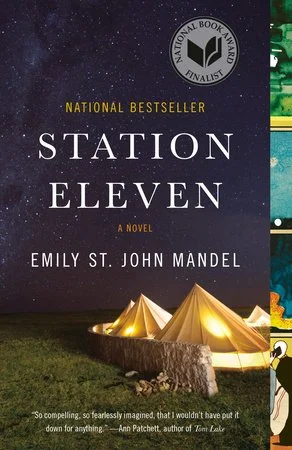 Book cover of Station Eleven, by Emily St. John Mandel