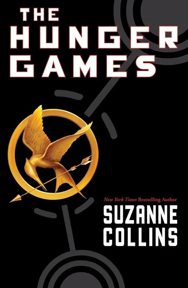 Book cover of The Hunger Games, by Suzanne Collins