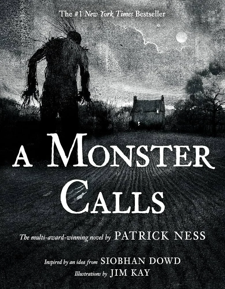 Book cover of A Monster Calls, by Patrick Ness