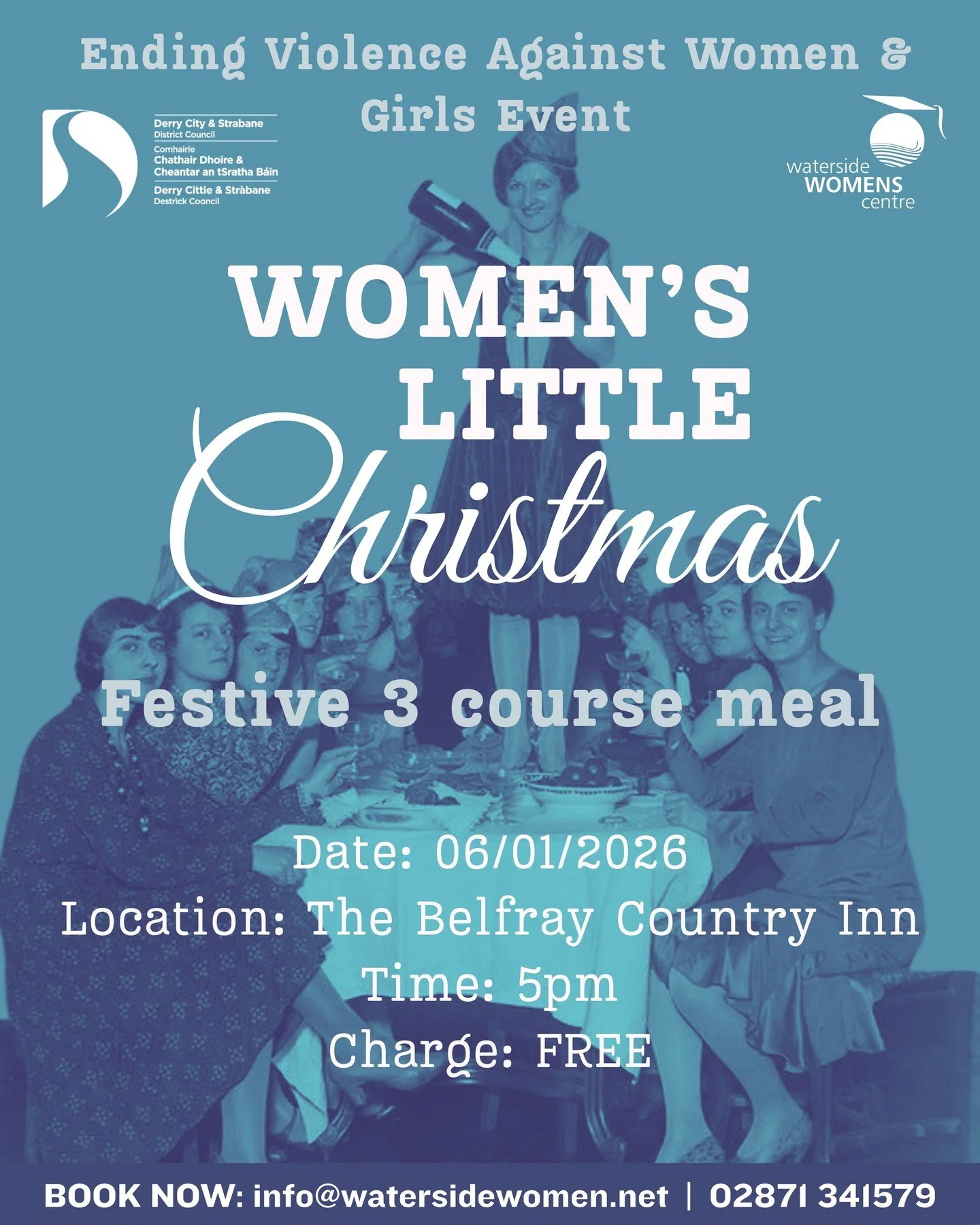 ✨ Women&rsquo;s Little Christmas &ndash; Join Us for a Special Evening ✨

We&rsquo;re delighted to invite you to our Women&rsquo;s Little Christmas celebration &mdash; a beautiful tradition celebrated on the 6th of January where women take a well-des