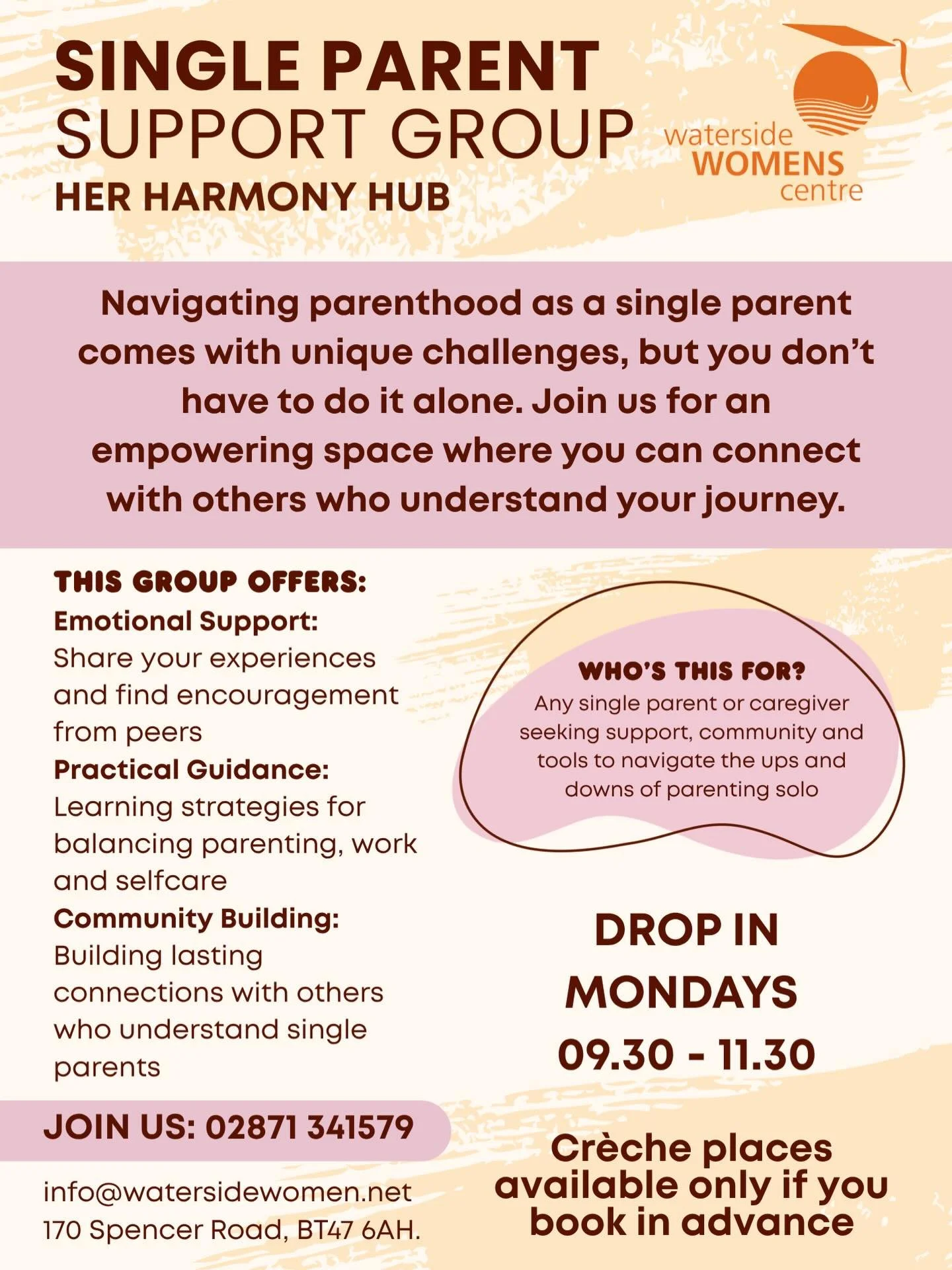 Sometimes the hardest step is reaching out. Our Single Parent Support Group offers a safe, welcoming space to pause, talk, listen, and connect with other parents who understand.

This free support group is a space for healing and connection &mdash; w