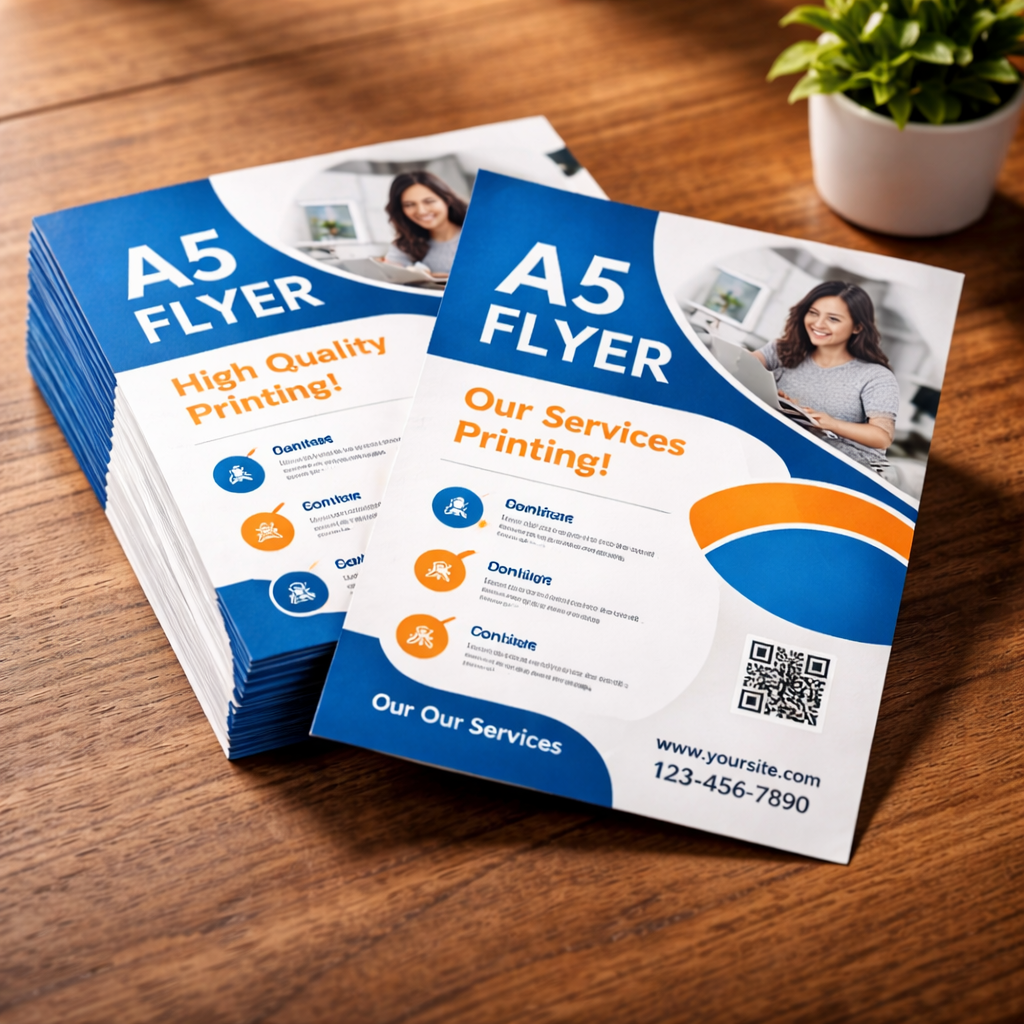 5,000 A5 Flyers 130gsm