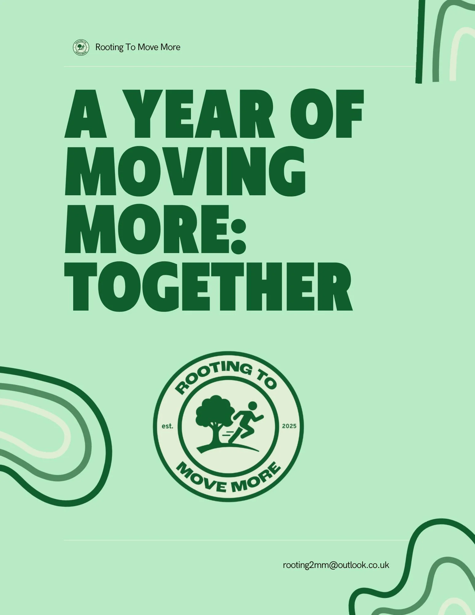 Celebrating our first year on Saturday🎂💚 

We&rsquo;re so grateful for every person who has supported, shared, and believed in what we do. 

Believe us. This is just the beginning.

 #rootingtomovemore #movemore #happybirthday