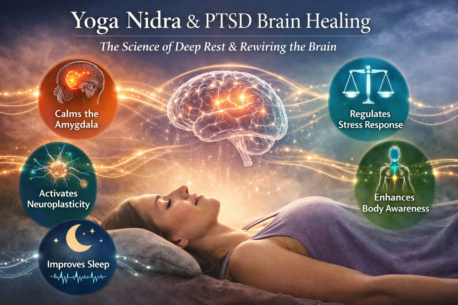 The Science Behind Yoga Nidra &amp; PTSD Brain Rewiring