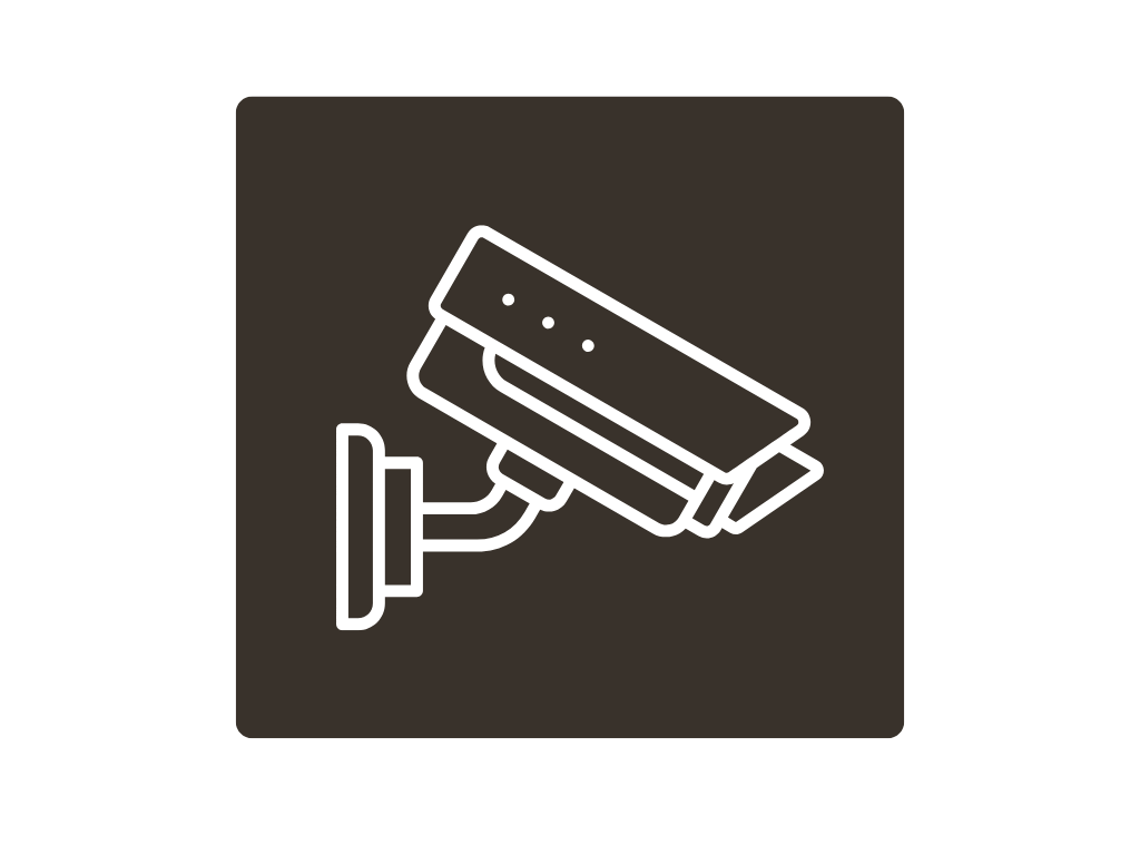 Caméra de surveillance en illustration