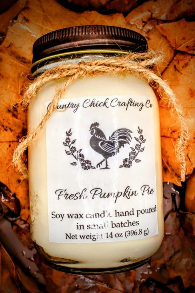 Fresh Pumpkin Pie 14oz candle