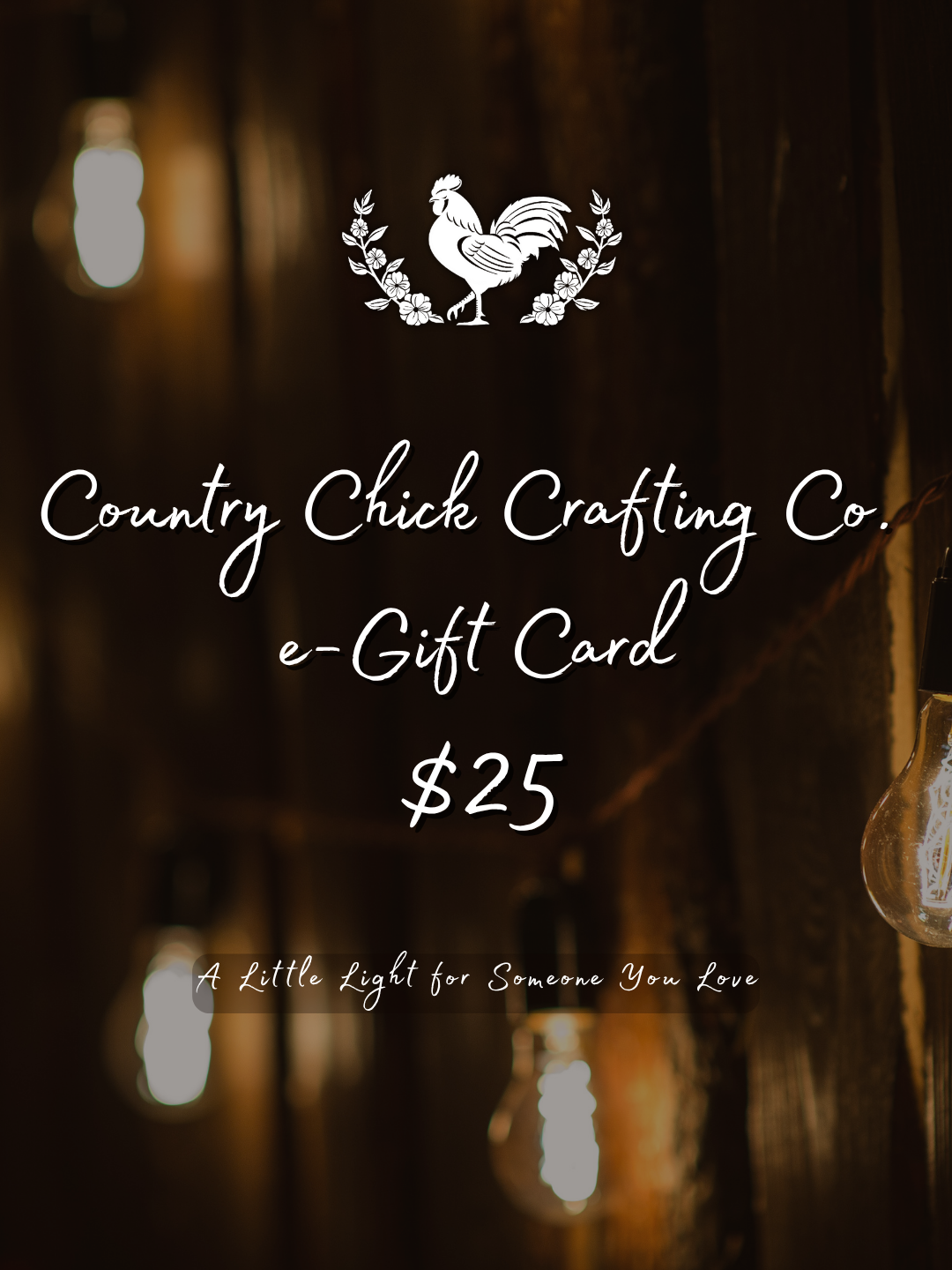 Country Chick Crafting Co. e-gift Card