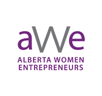 Logo for Alberta Women Entrepreneurs (aWe)}