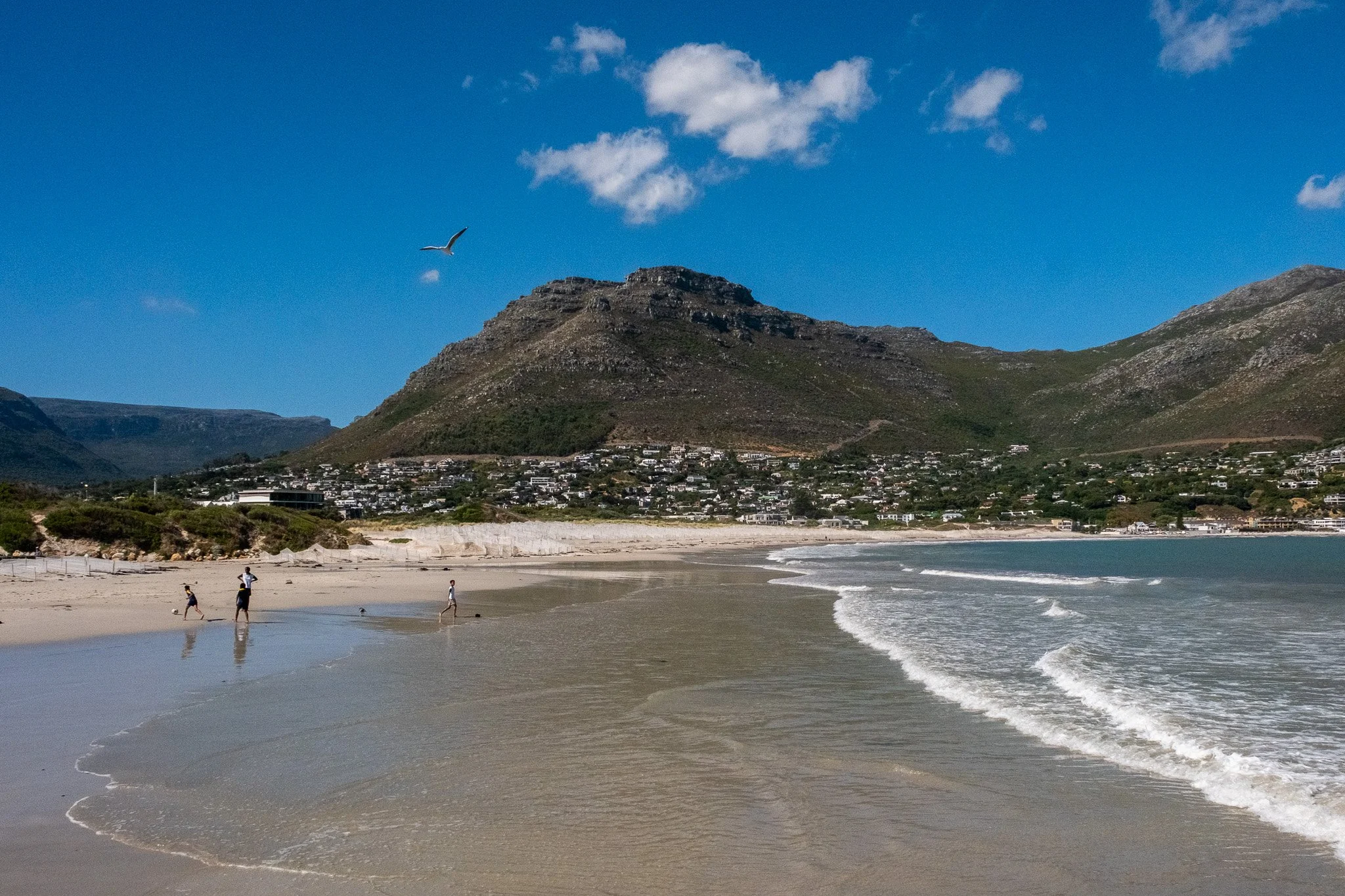 Hout Bay Beach in Kapstadt, Südafrika