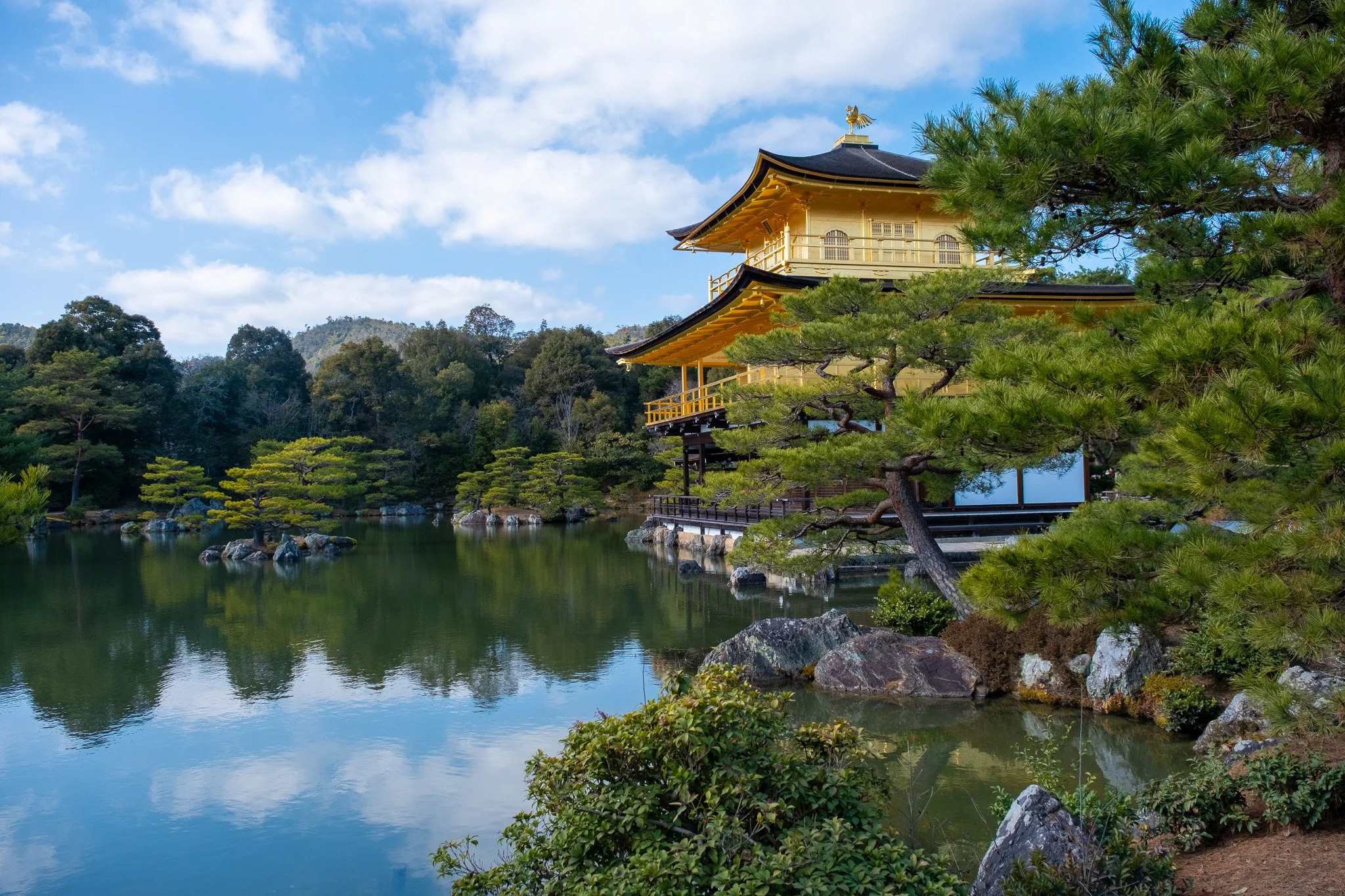 Golden Pavilion in Kyōto, Japan