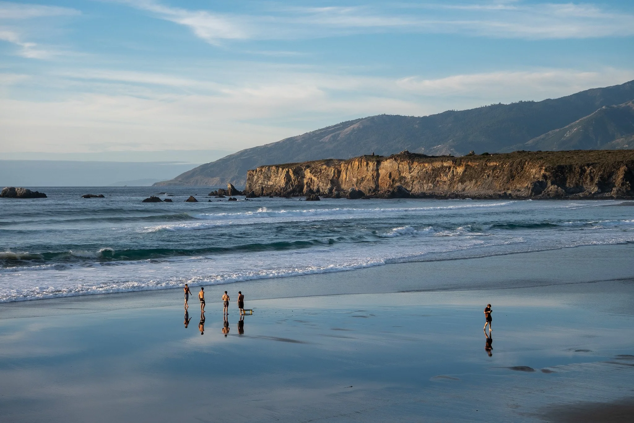 Highway 1 nahe Morro Bay, Kalifornien