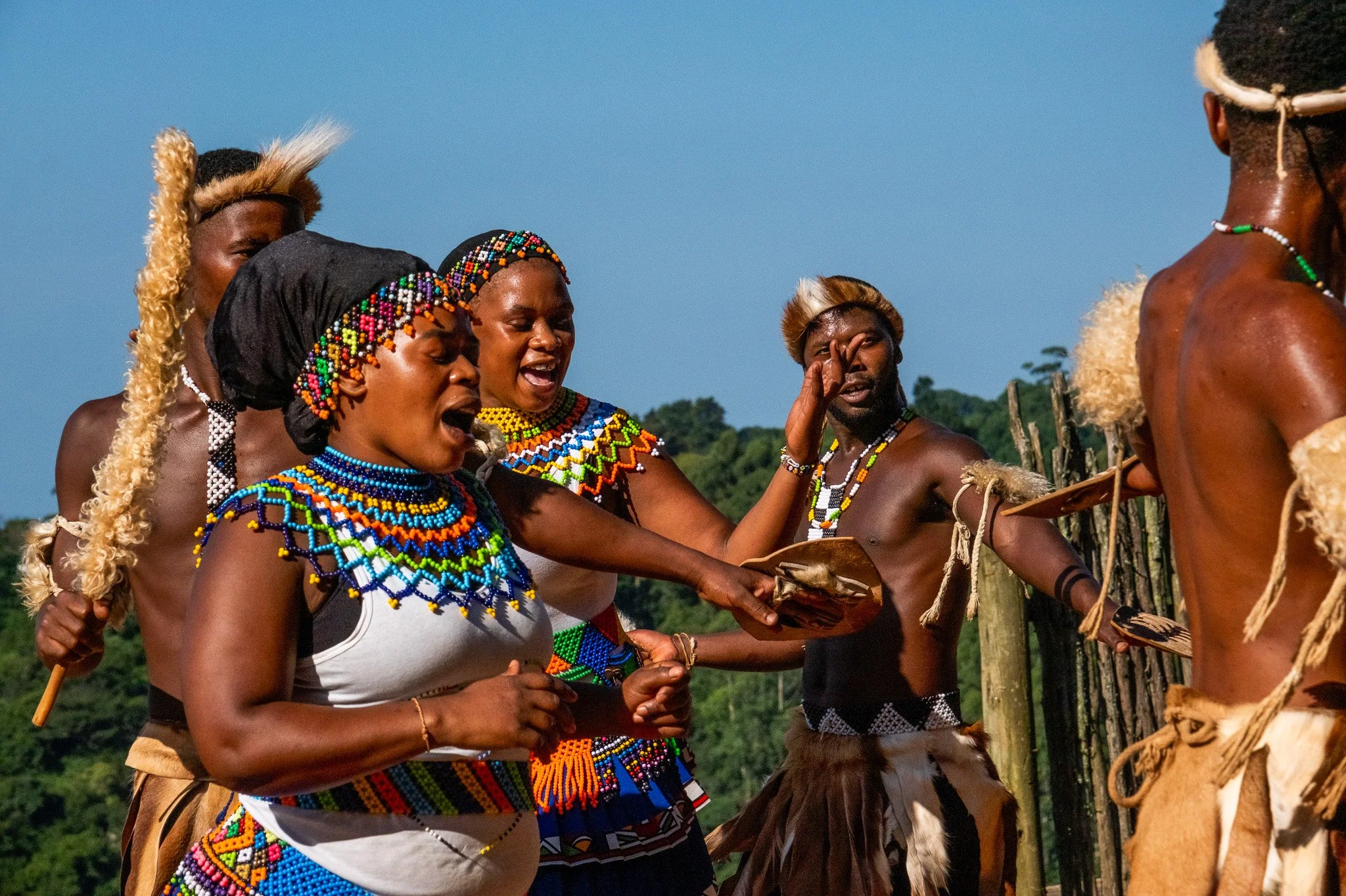 Einblicke in die Zulu-Kultur, Durban, Südafrika