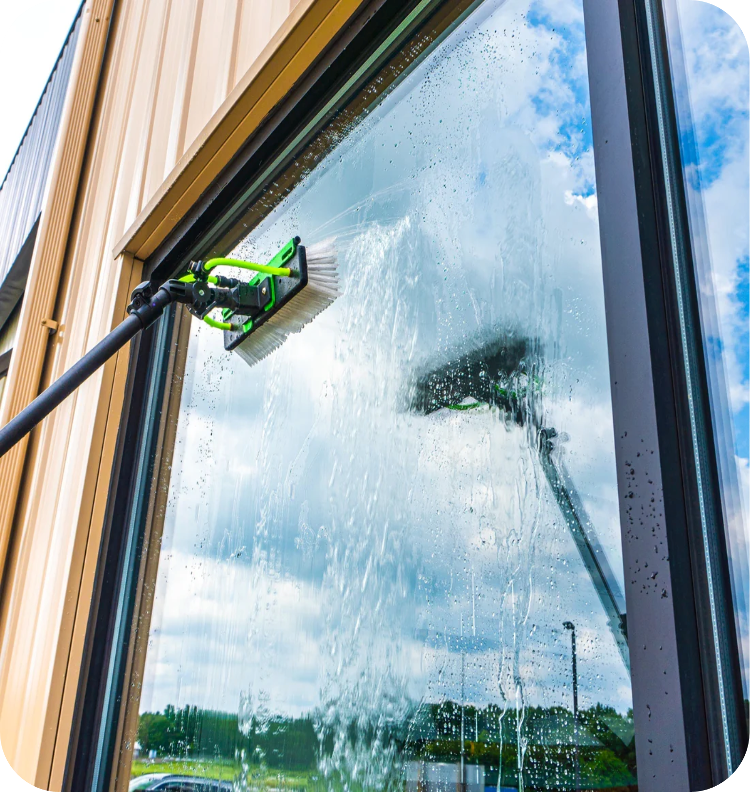 Residential window cleaning