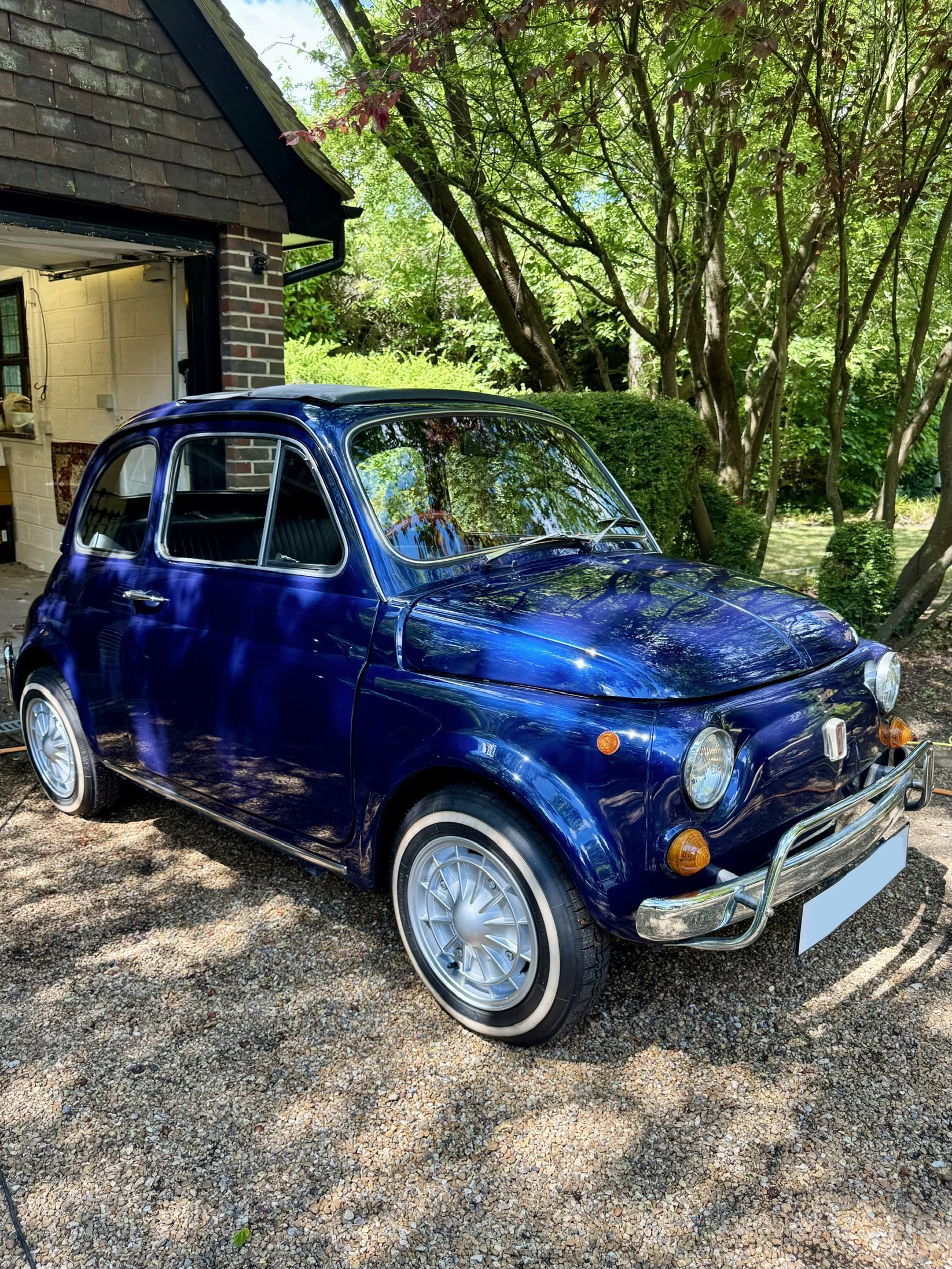 Fiat 500 L car valet 