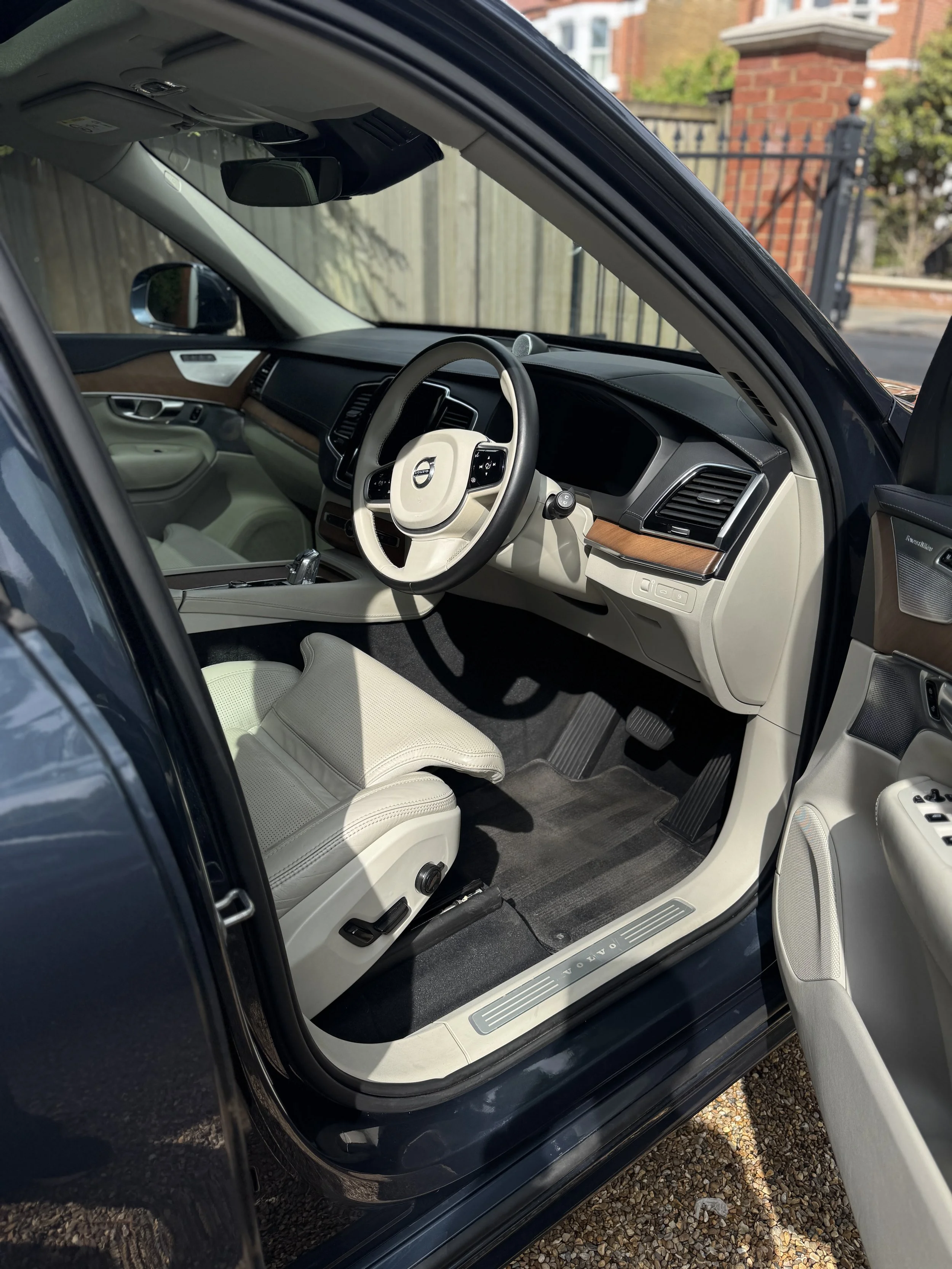 Interior car valeting on Volvo by Laura's Car Detailing in Richmond
