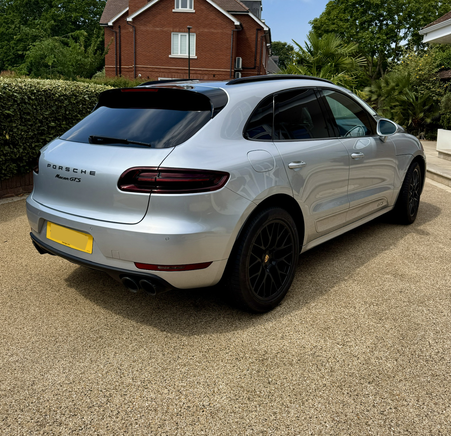 Porsche Macan car valeted in Surrey