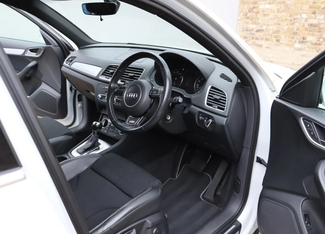 Audi interior car valeting