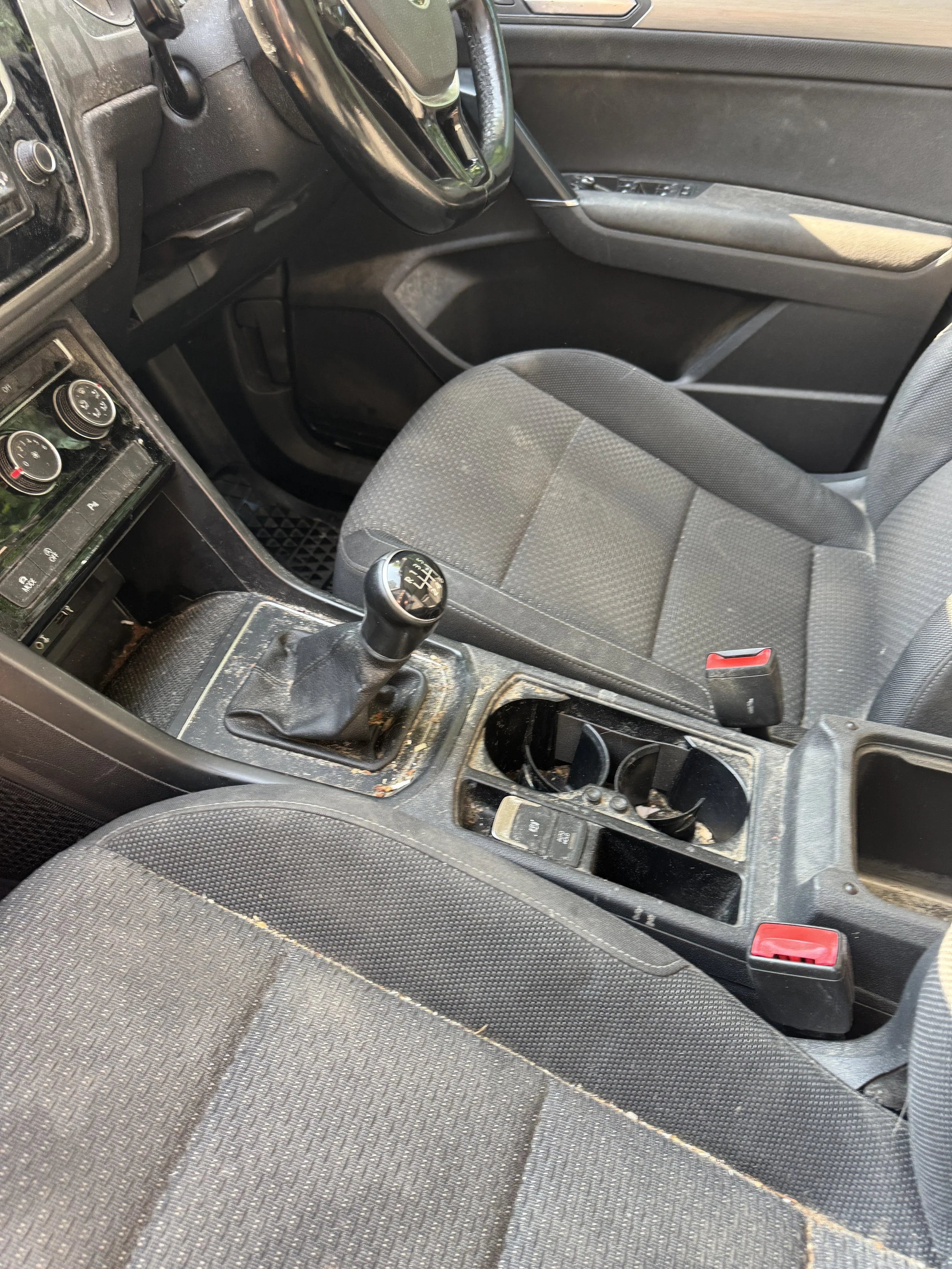 Interior car valet in Hampton by Laura's Car Detailing