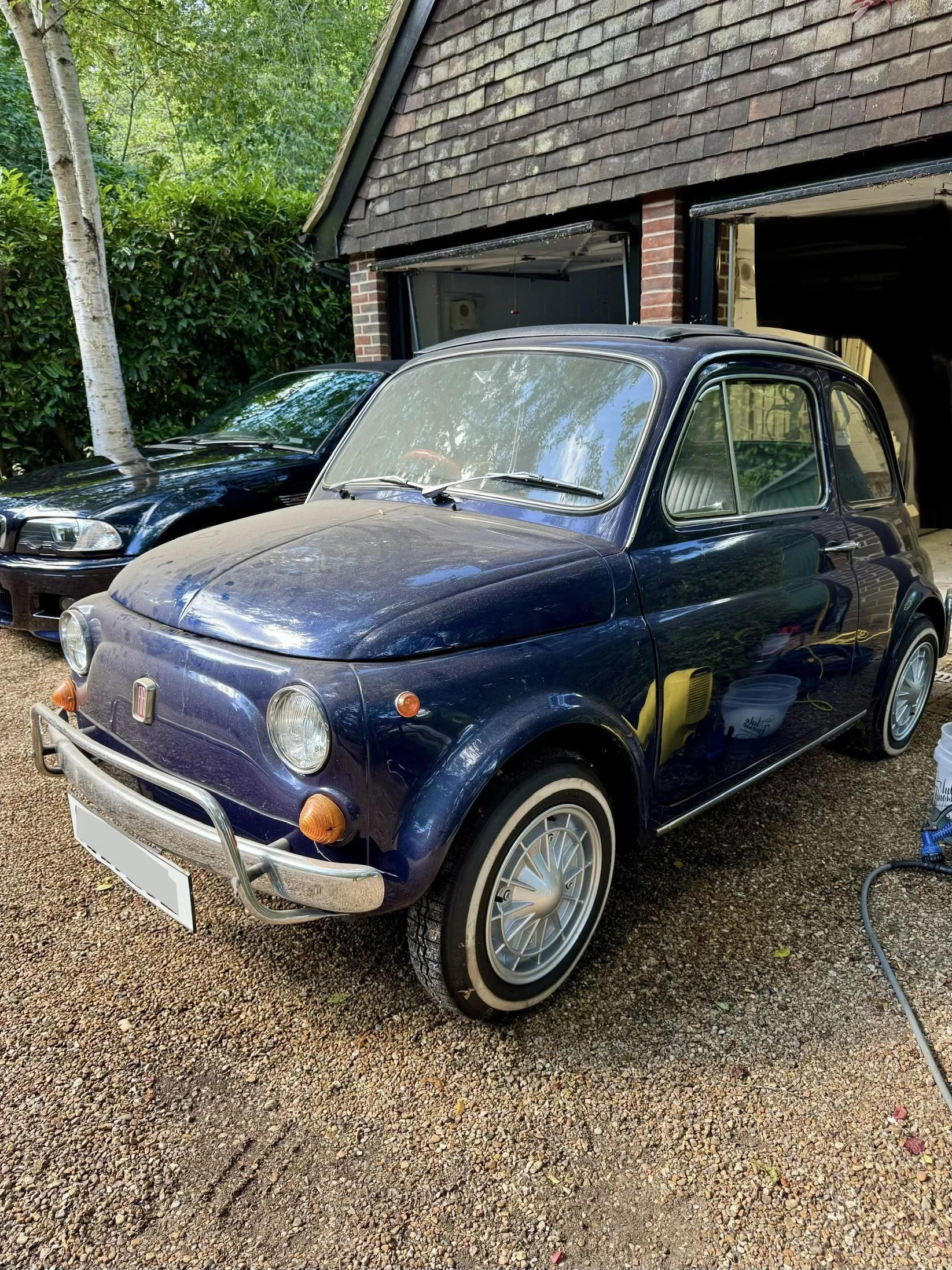 Classic car detailing in Surrey