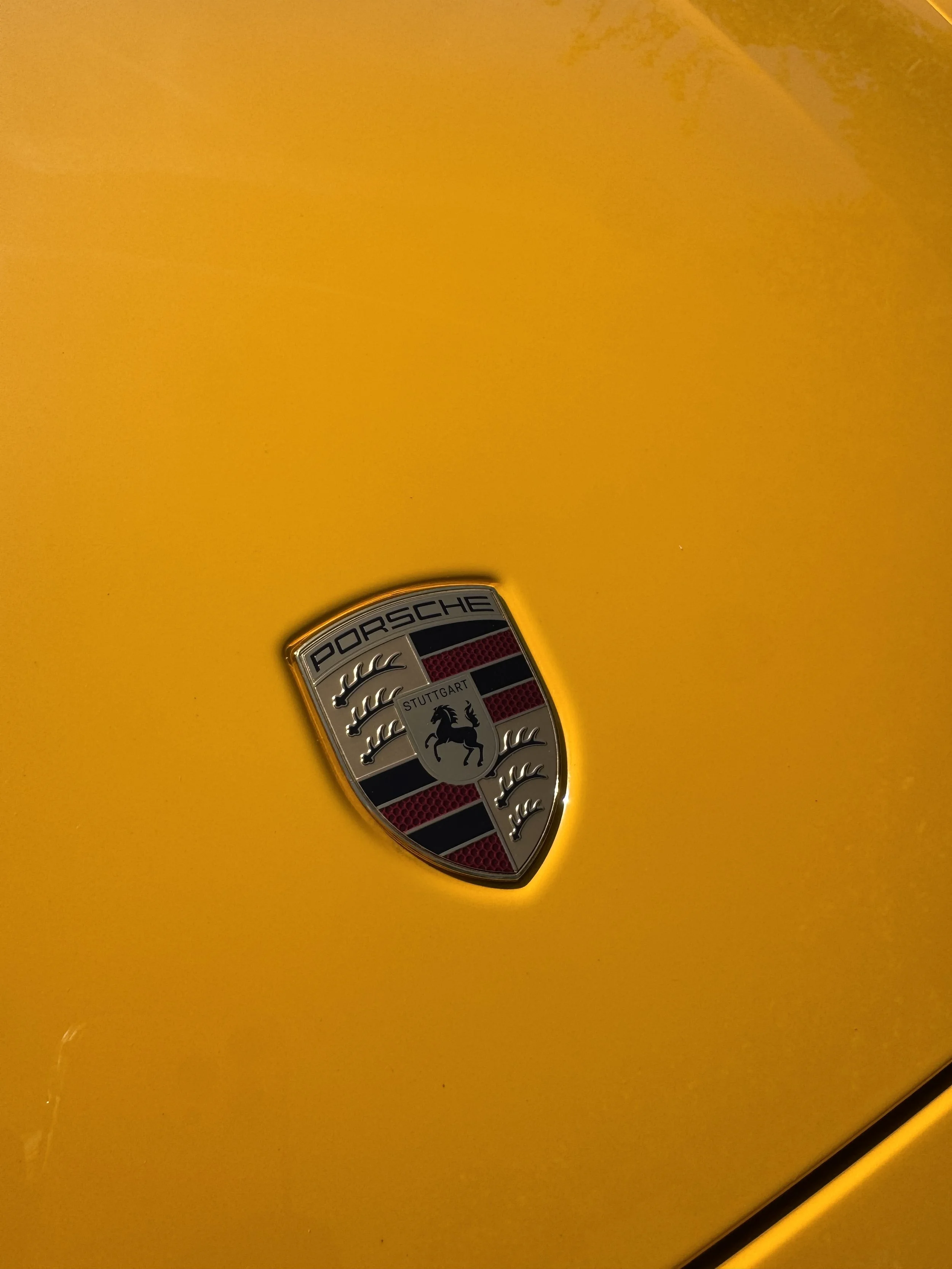 Porsche detailed in Sheen