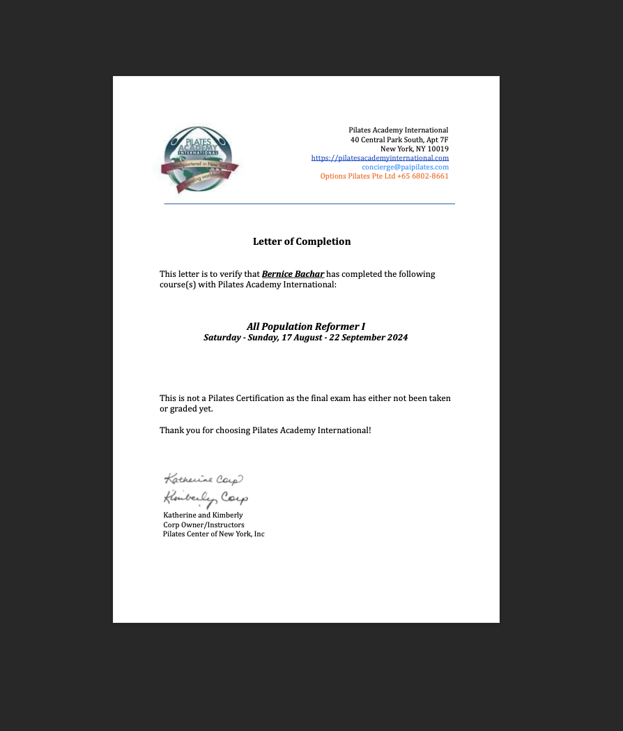 Reformer Pilates Trained