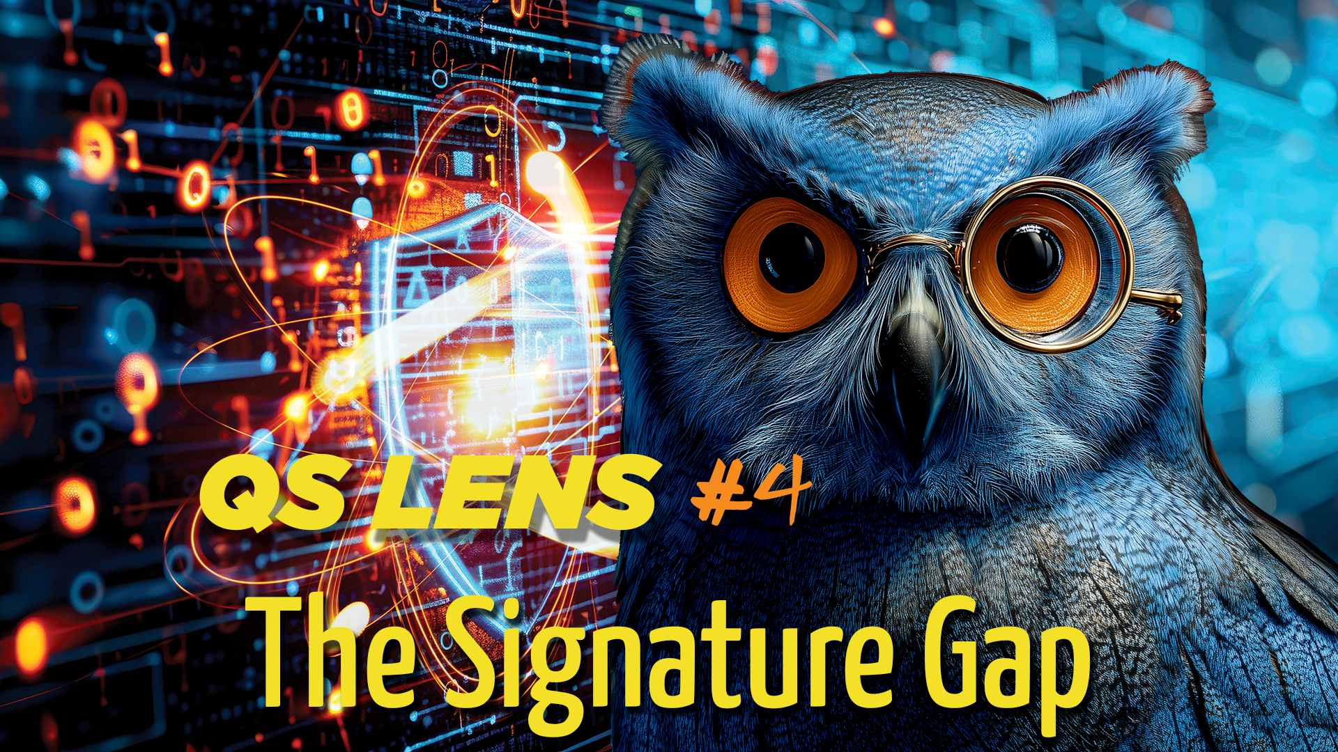 QS LENS #4: The Signature Gap
