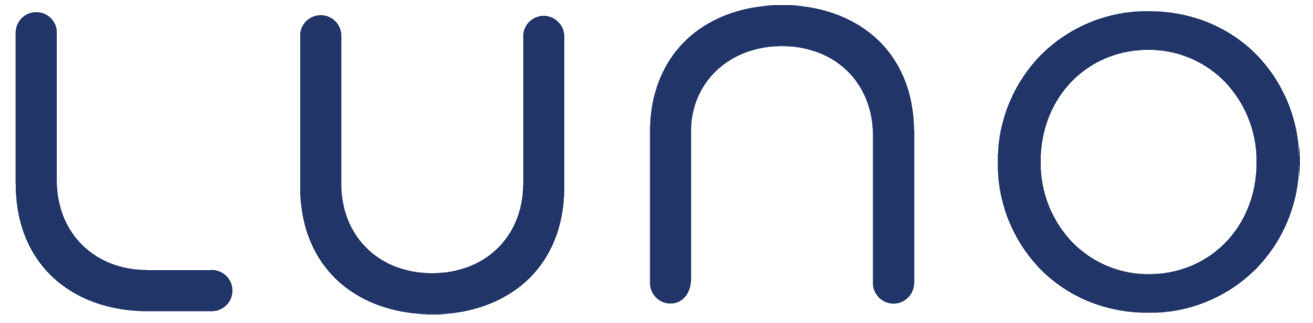 Close-up of the Logitech logo, featuring the word 'LOGI' in stylized navy blue font.