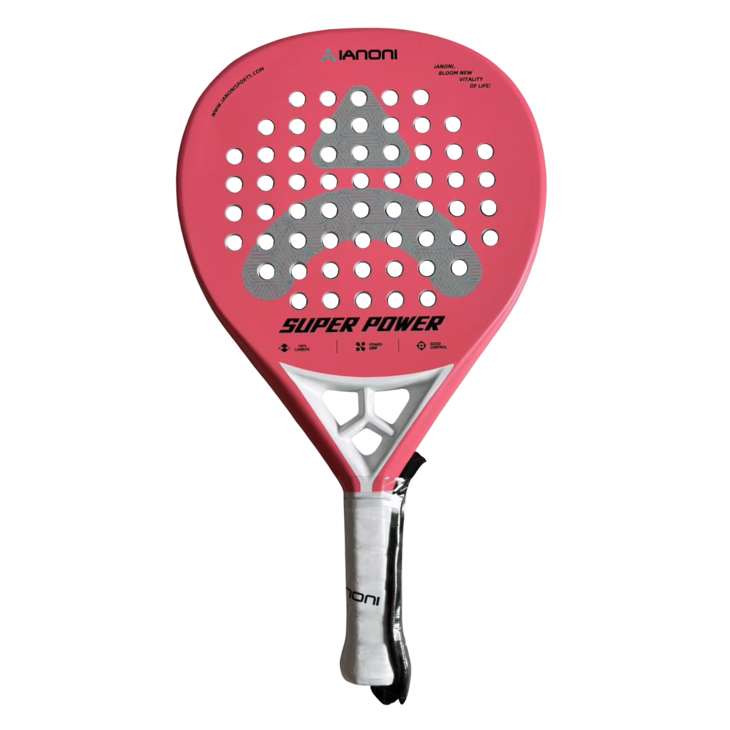 Ianoni Super Power Padel Racket Watermelon Red