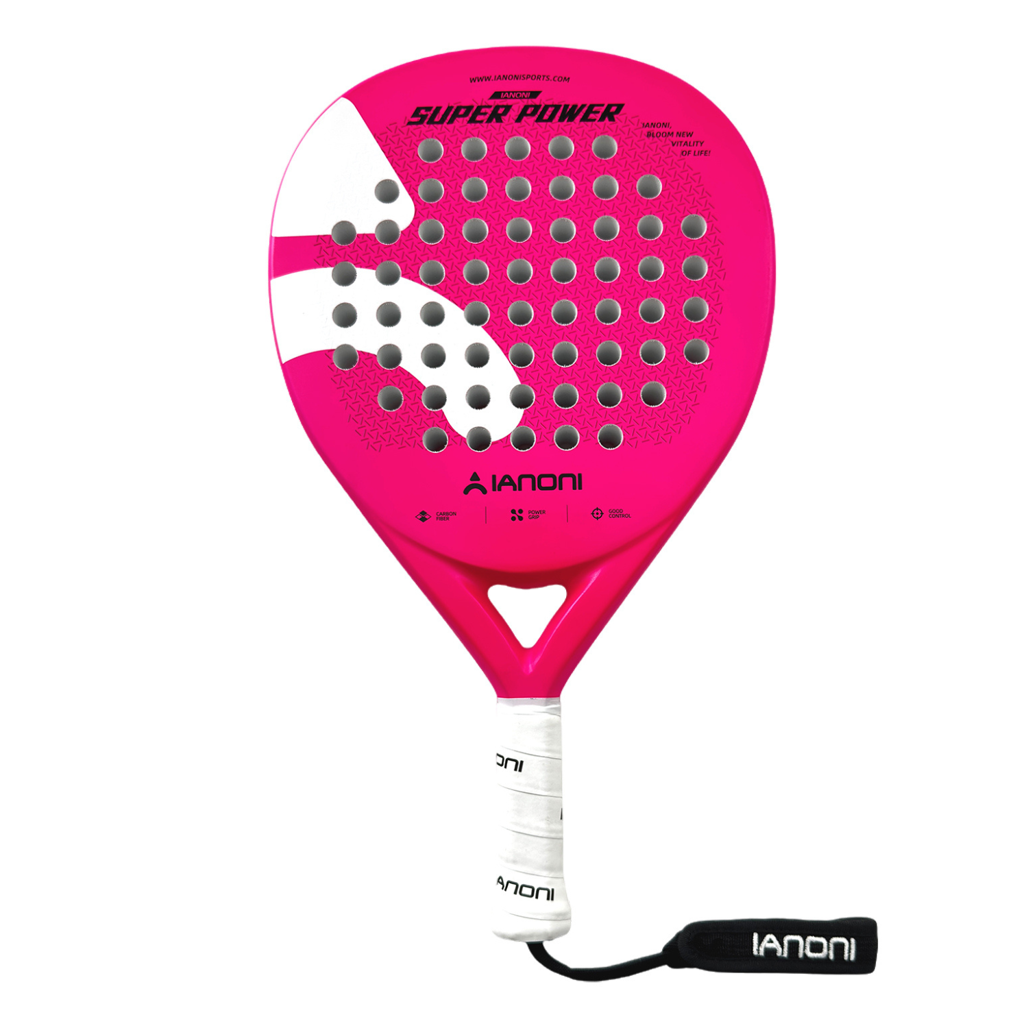 Ianoni Super Power Padel Racket Pink