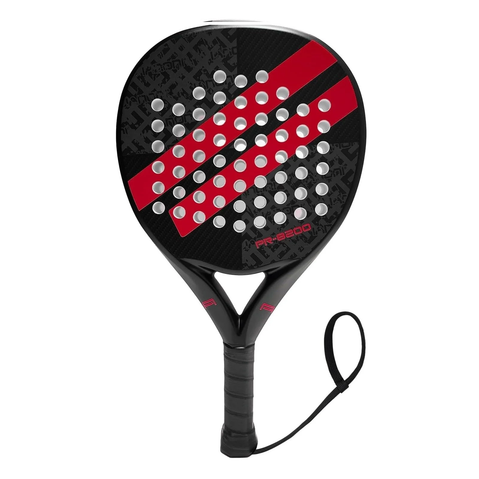 Ianoni 8200 Padel Racket Black/Red