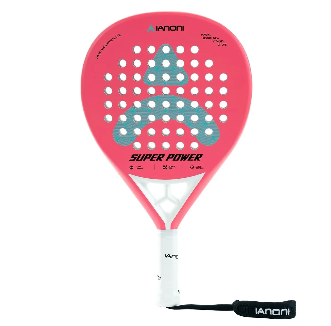 Ianoni Super Power Padel Racket Watermelon Red