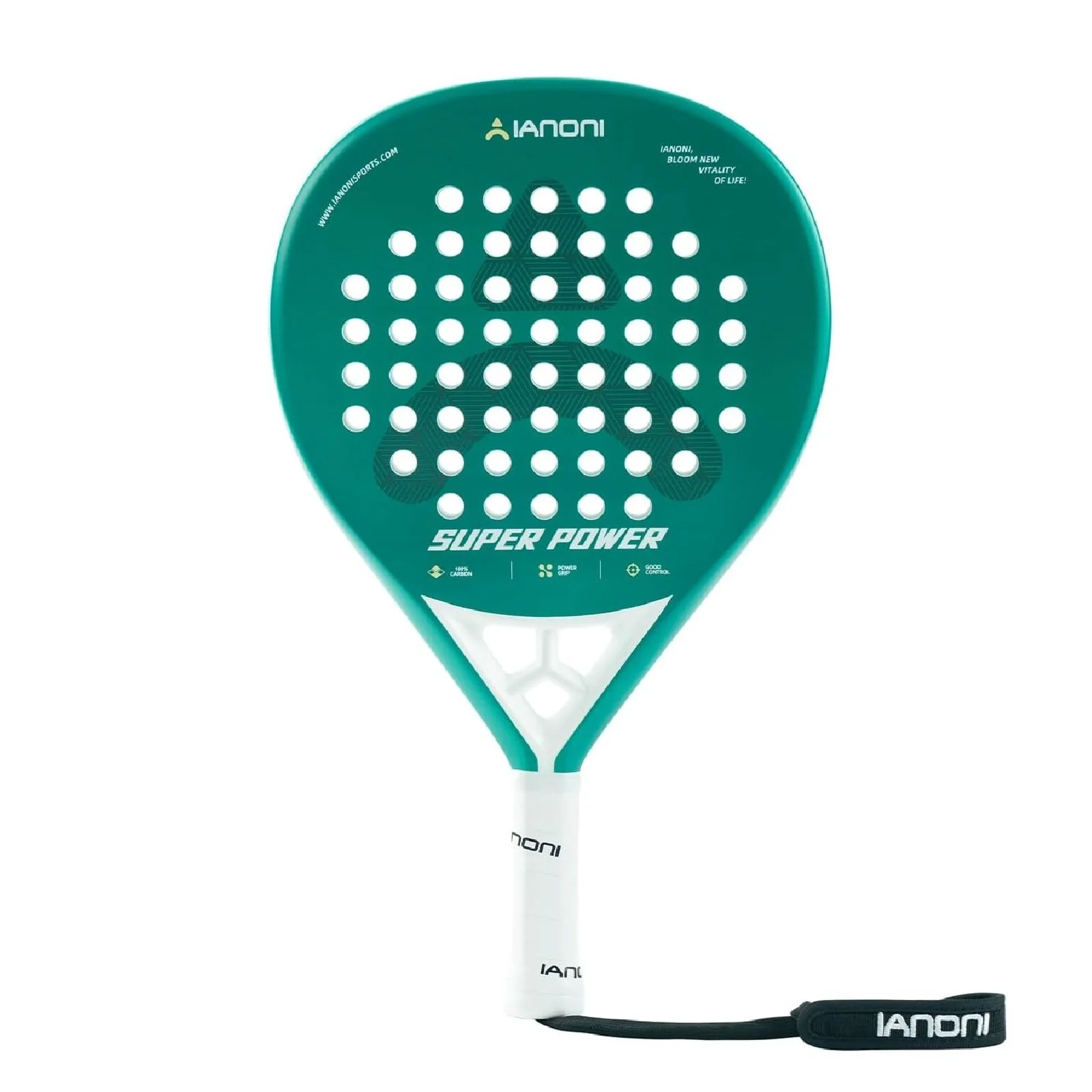 Ianoni Super Power Padel Racket Watermelon Green