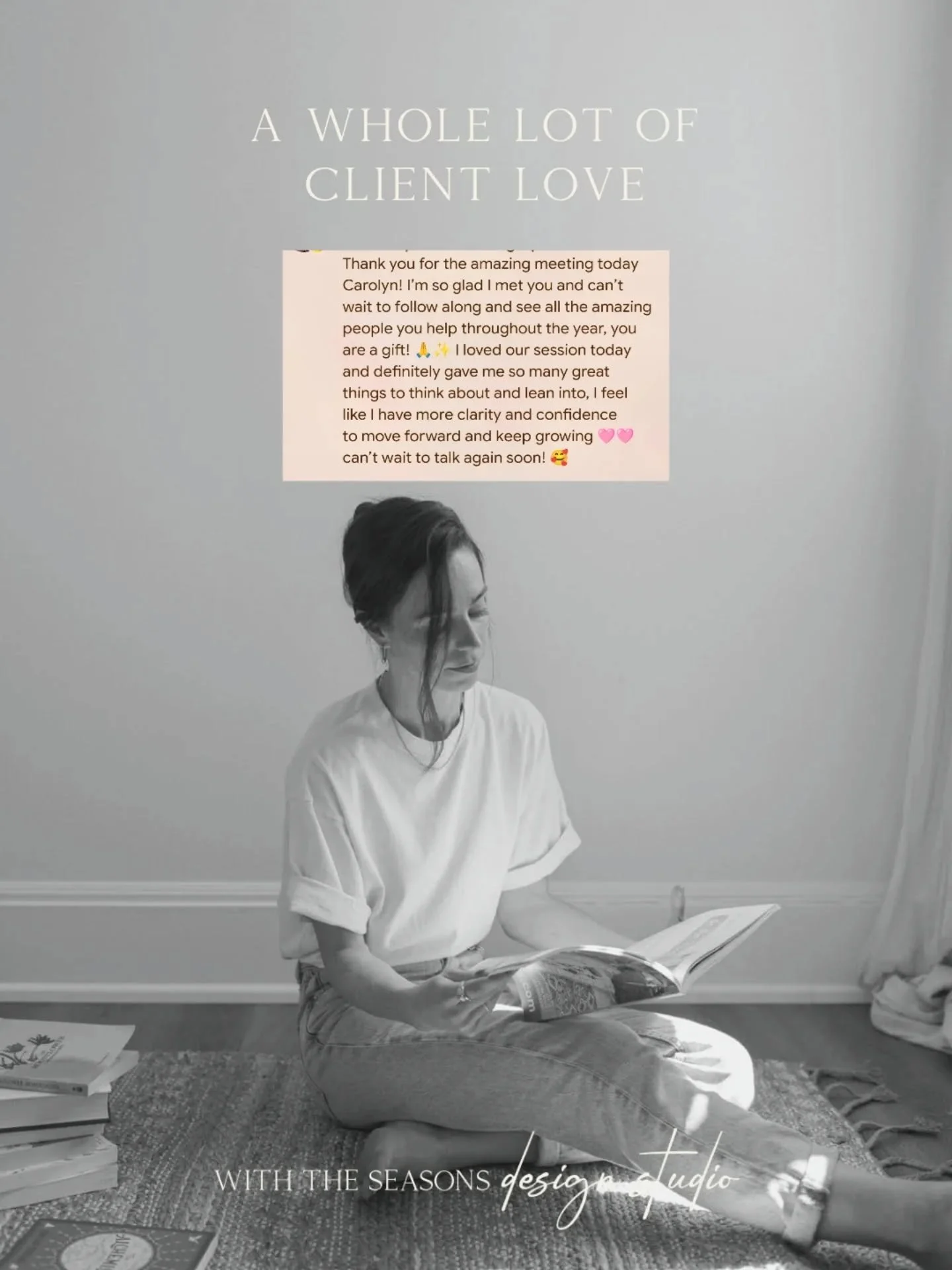 As a projector who isn't always so good at seeing my own gifts, these words truly hit me so deeply ❤️

Entrepreneurship has been the wildest ride in personal growth and self expression, and I can't even begin to tell you how amazing it feels being se