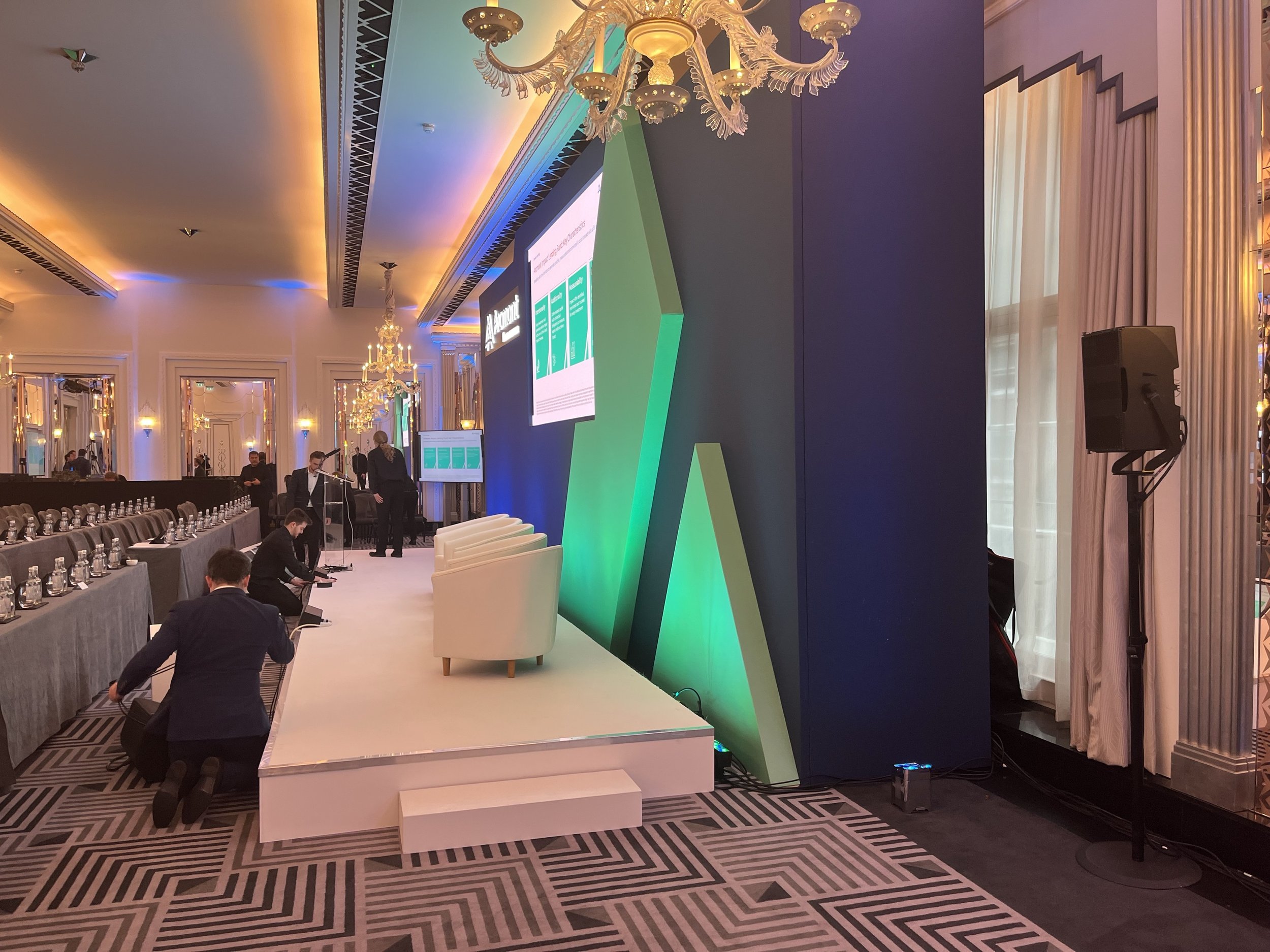 Corporate Stage and Backdrop