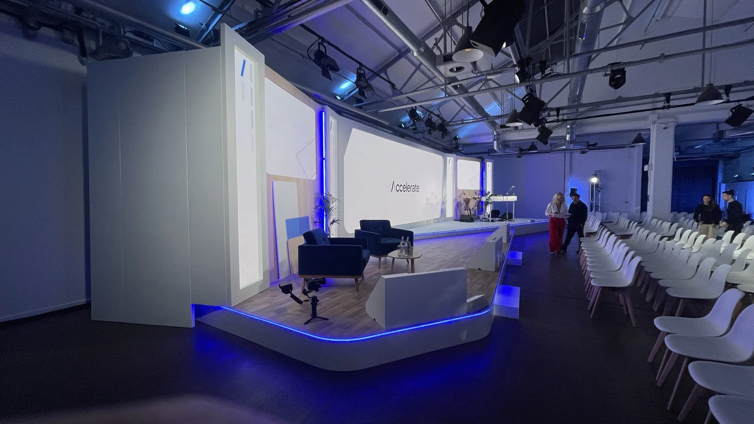 Corporate Stage and Backdrop