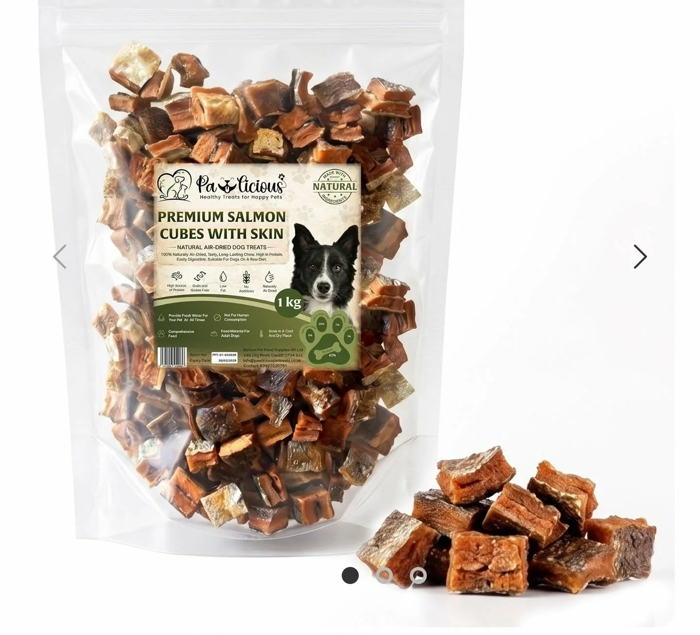 Premium Salmon Cubes