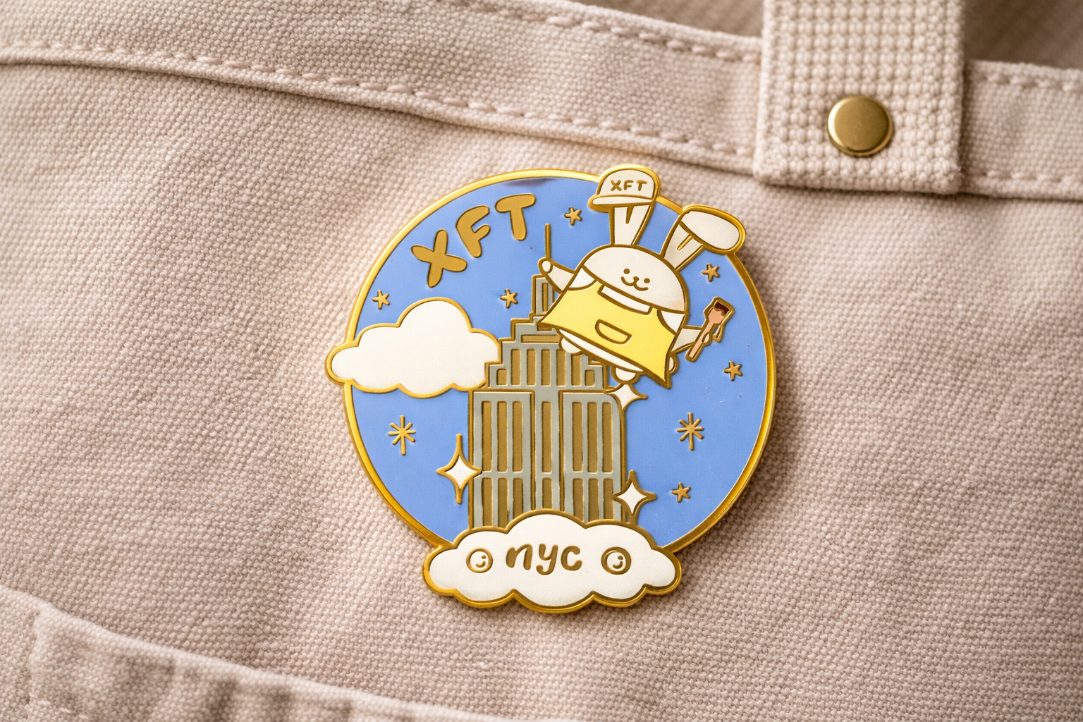 Limited Edition: NY K-Town Bunny Pin