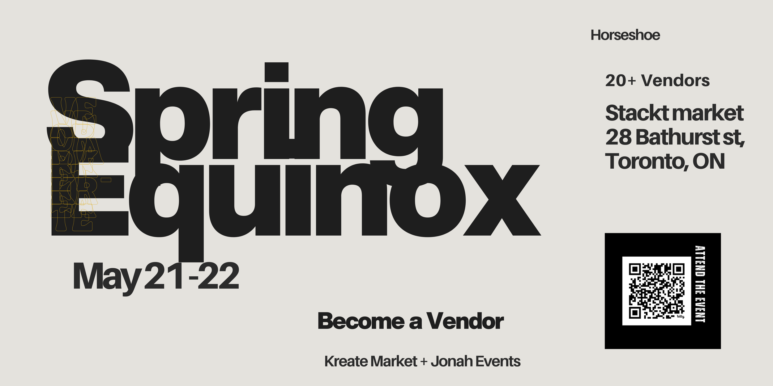 Spring Equinox Market - March 21 + March 22