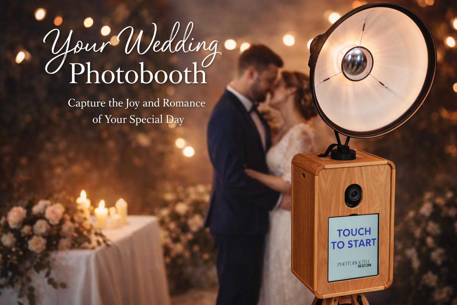 Photobooth huren voor je huwelijk: dit is wat er écht inbegrepen is.